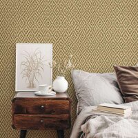 Tapete Beige, Creme, Braun Marburg Vliestapete (45745)