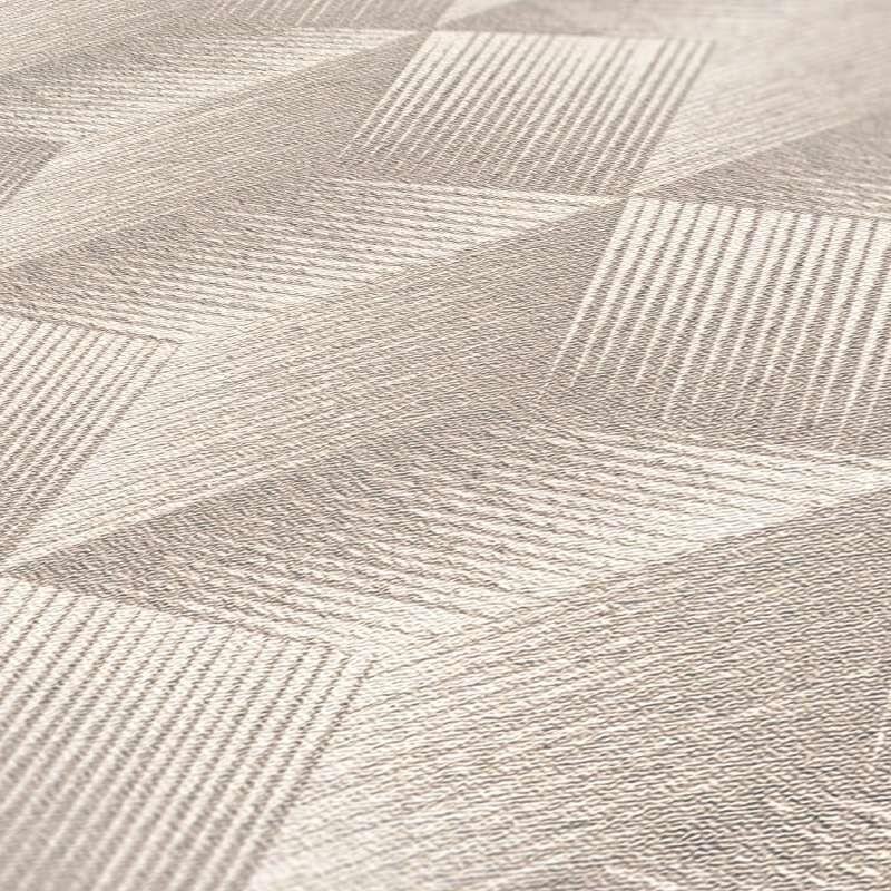 Tapete Grau, Silber, Weiß AS-Creation deco Vliestapete (385061)