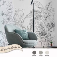 Digitaldruck-Tapete Schwarz-Wei&szlig; SCH&Ouml;NER...