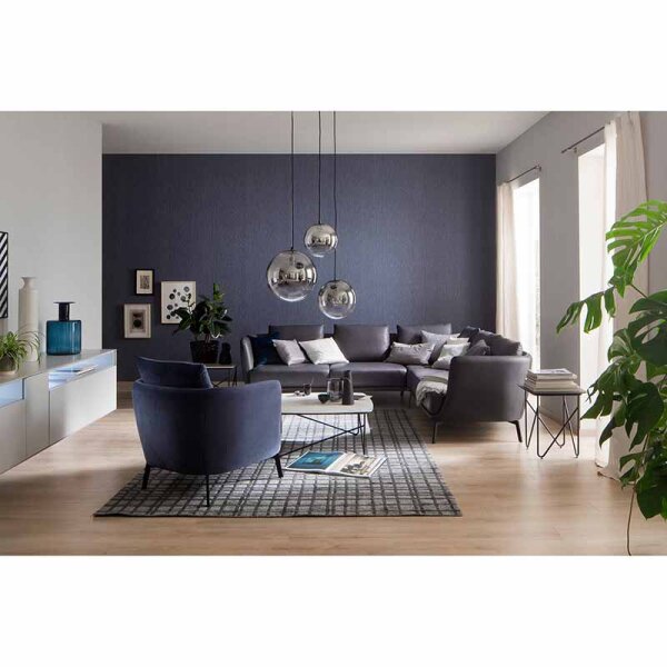 Tapete Blau SCHÖNER WOHNEN Vliestapete (32741)