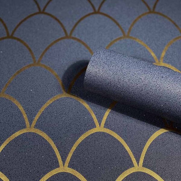 Tapete Blau SCHÖNER WOHNEN Vliestapete (32732)