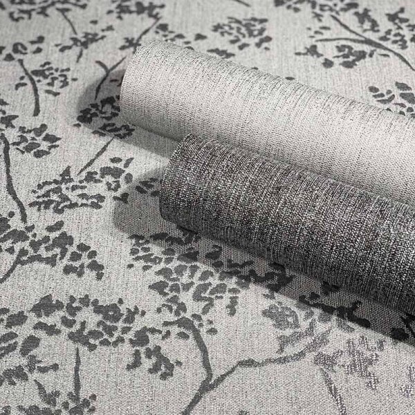 Tapete Grau, Silber SCHÖNER WOHNEN Vliestapete (32707)