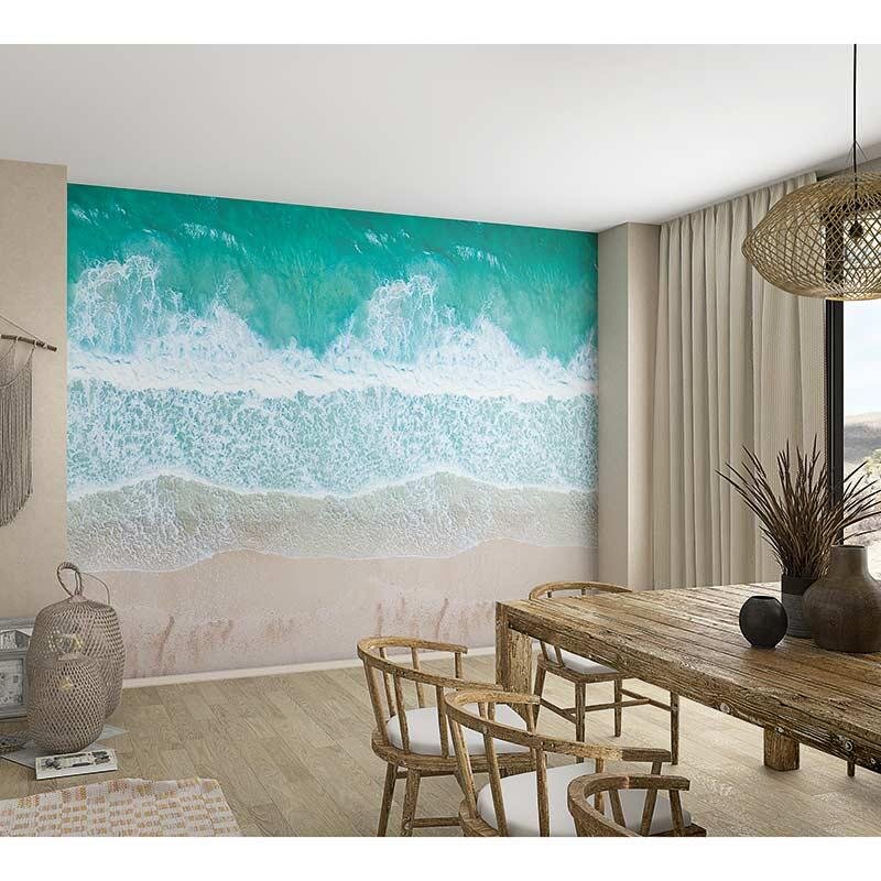 Digitaldruck-Tapete Türkis Marburg (32547)