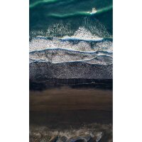 Digitaldruck-Tapete Gr&uuml;n, Schwarz, Anthrazit,...