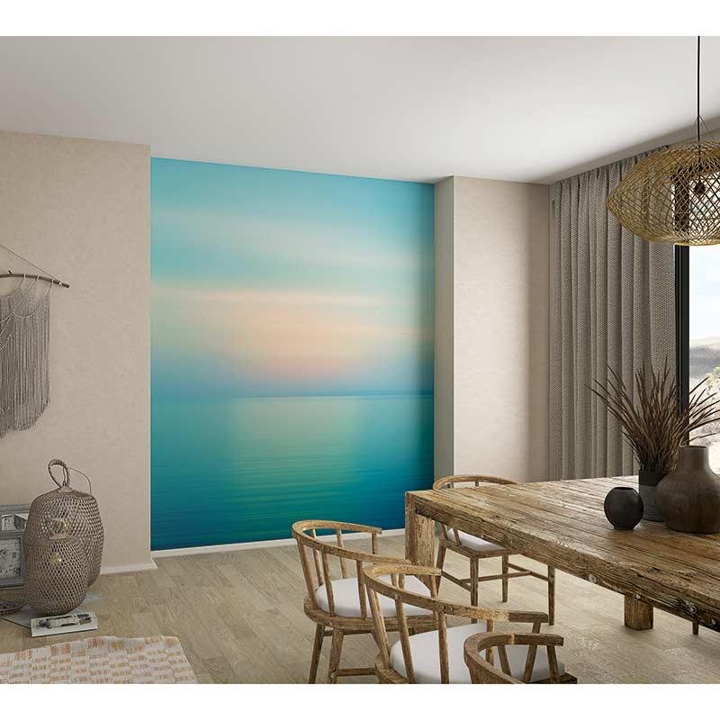 Digitaldruck-Tapete Blau, Türkis Marburg (32544)