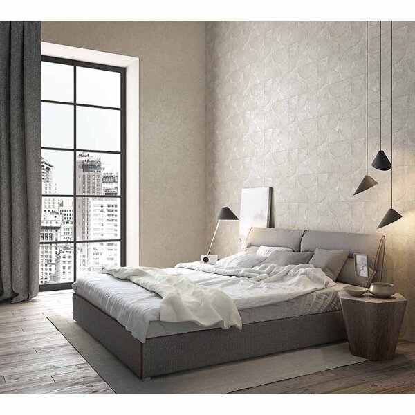 Tapete Grau, Silber Marburg Vliestapete (32825)