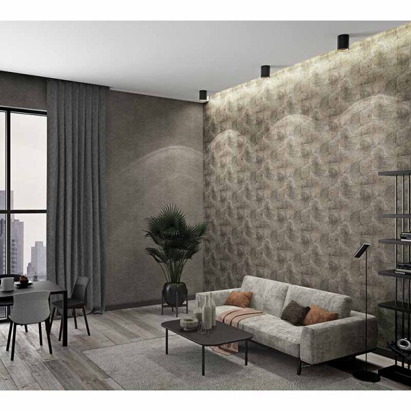 Tapete Grau, Silber Marburg Vliestapete (32821)