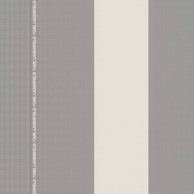 Tapete Grau, Silber Karl Lagerfeld Vliestapete (378485)