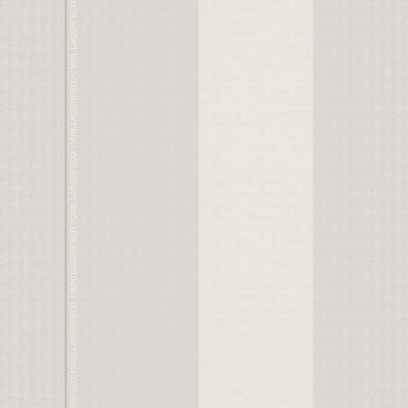 Tapete Grau, Silber, Weiß Karl Lagerfeld Vliestapete (378484)