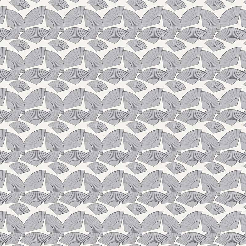 Tapete Grau, Silber Karl Lagerfeld Vliestapete (378476)