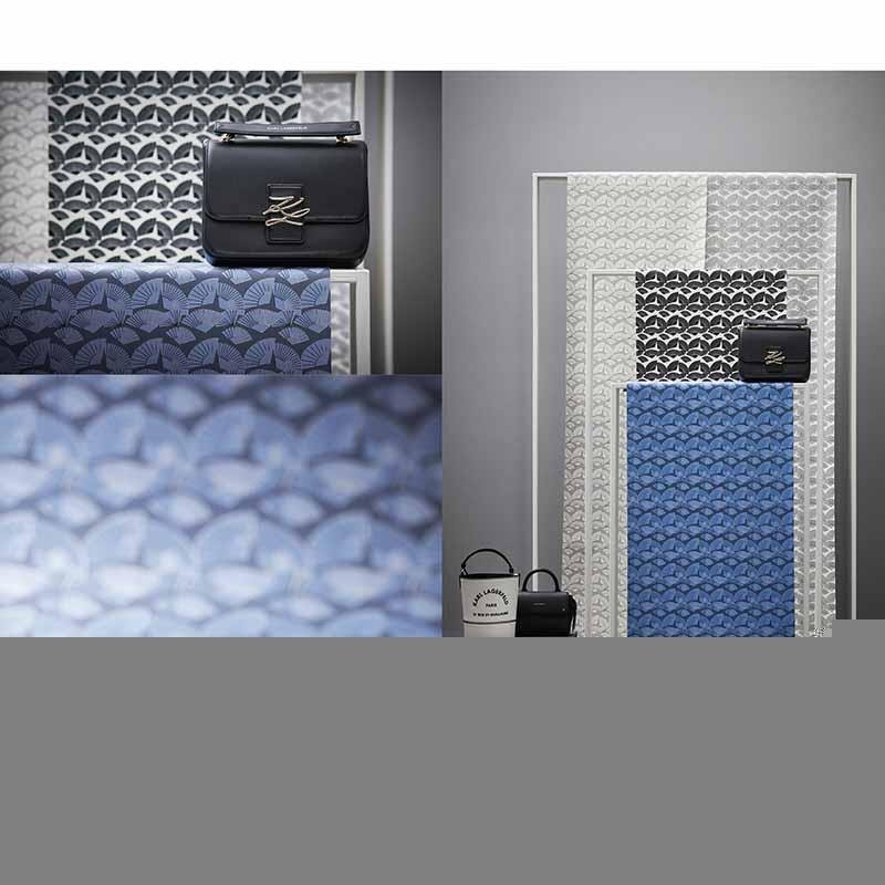 Tapete Grau, Silber Karl Lagerfeld Vliestapete (378476)