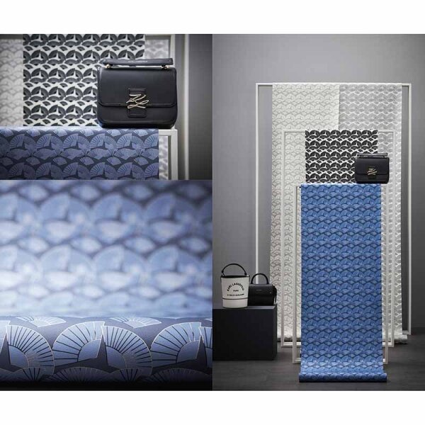Tapete Blau Karl Lagerfeld Vliestapete (378474)