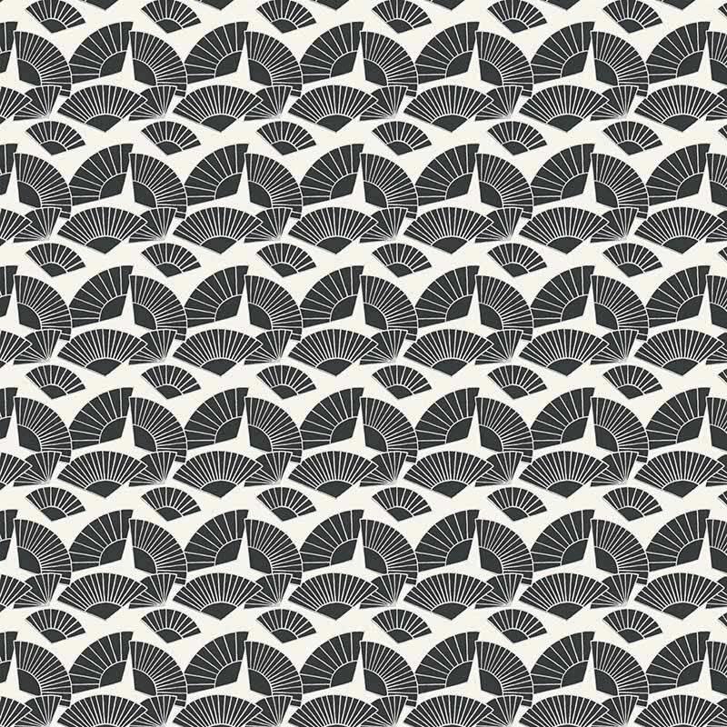 Tapete Schwarz-Weiß Karl Lagerfeld Vliestapete (378473)