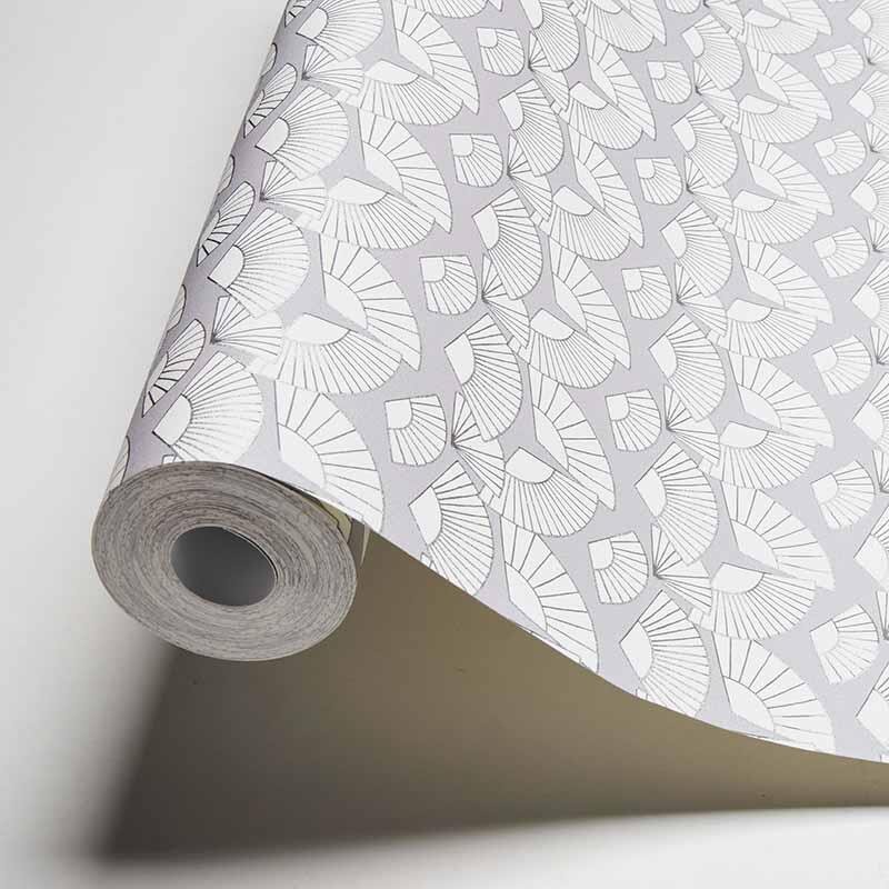 Tapete Grau, Silber Karl Lagerfeld Vliestapete (378471)