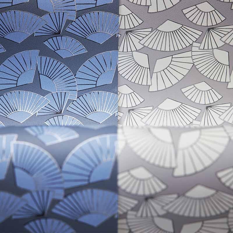 Tapete Grau, Silber Karl Lagerfeld Vliestapete (378471)