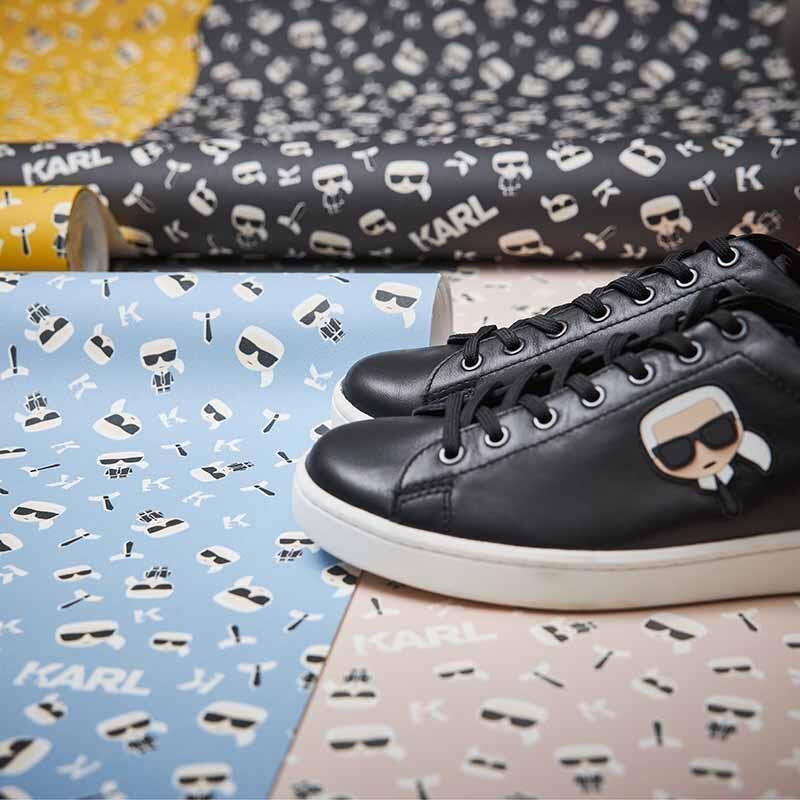 Tapete Schwarz-Weiß Karl Lagerfeld Vliestapete (378437)