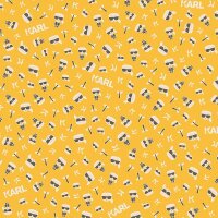Tapete Gelb, Vanille Karl Lagerfeld Vliestapete (378434)