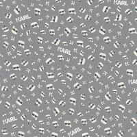 Tapete Grau, Silber Karl Lagerfeld Vliestapete (378432)