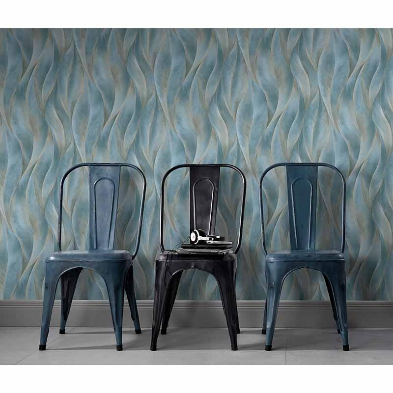 Tapete Blau Guido Maria Kretschmer Vliestapete (1014844)