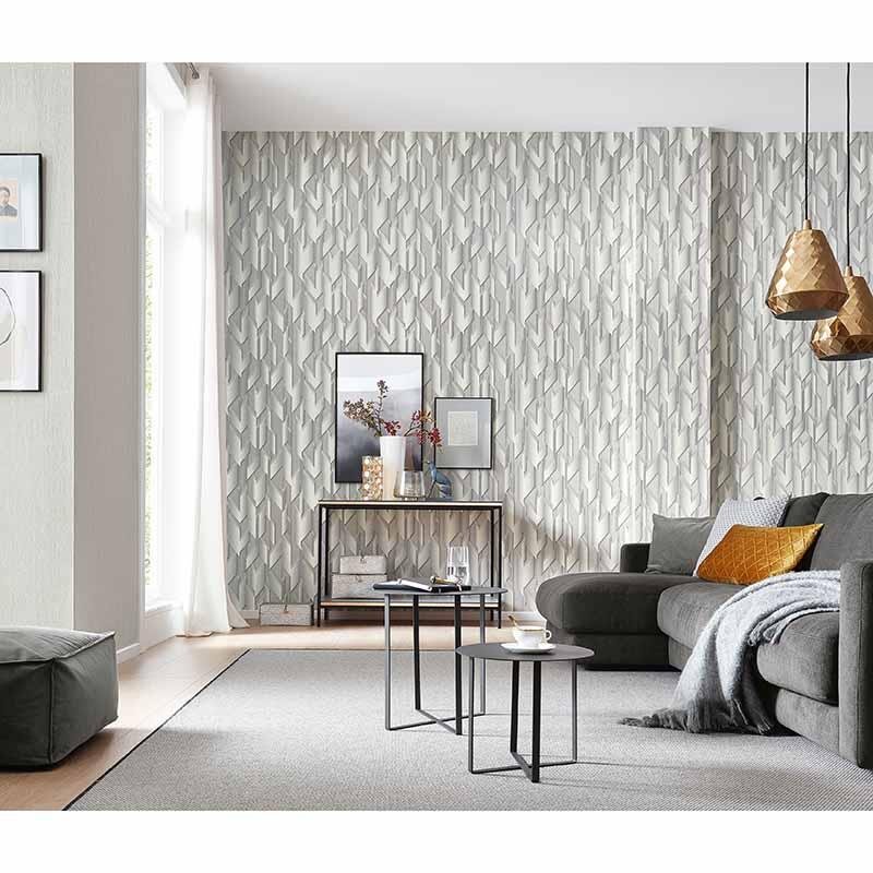 Tapete Grau, Silber Guido Maria Kretschmer Vliestapete (1014531)