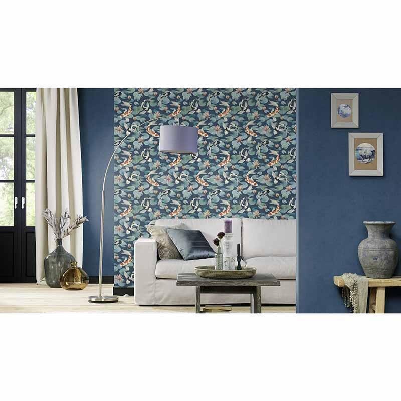 Tapete Blau Rasch Vliestapete (408232)