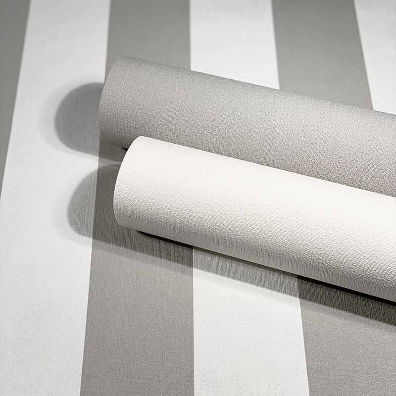 Tapete Grau, Silber, Weiß Novamur Vliestapete (82264)