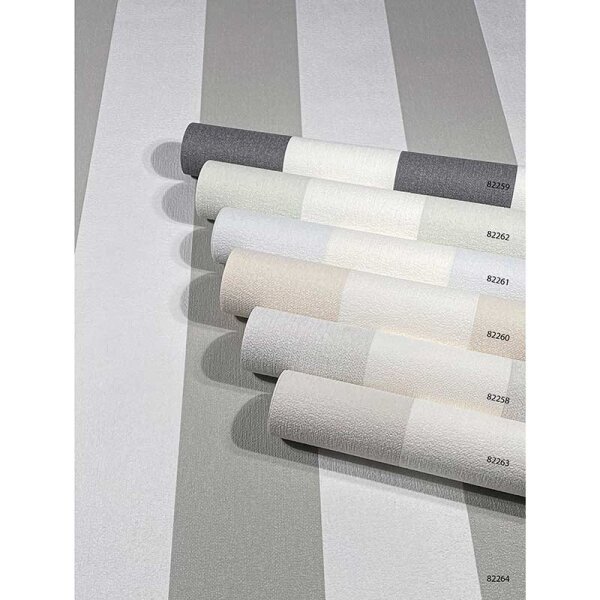 Tapete Beige, Creme, Weiß Novamur Vliestapete (82260)