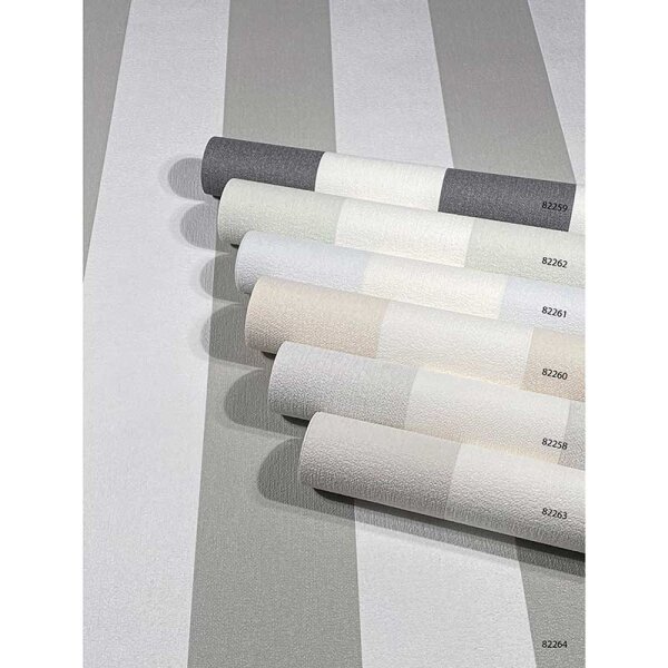 Tapete Beige, Creme, Weiß Novamur Vliestapete (82260)