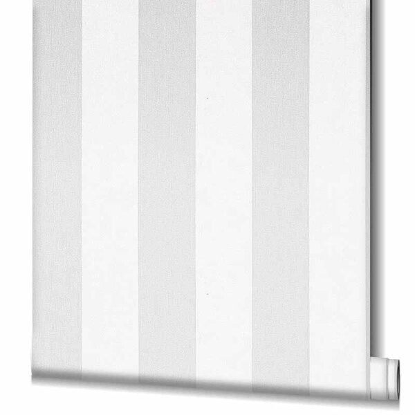 Tapete Grau, Silber, Weiß Novamur Vliestapete (82258)