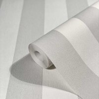 Tapete Grau, Silber, Wei&szlig; Novamur Vliestapete (82258)