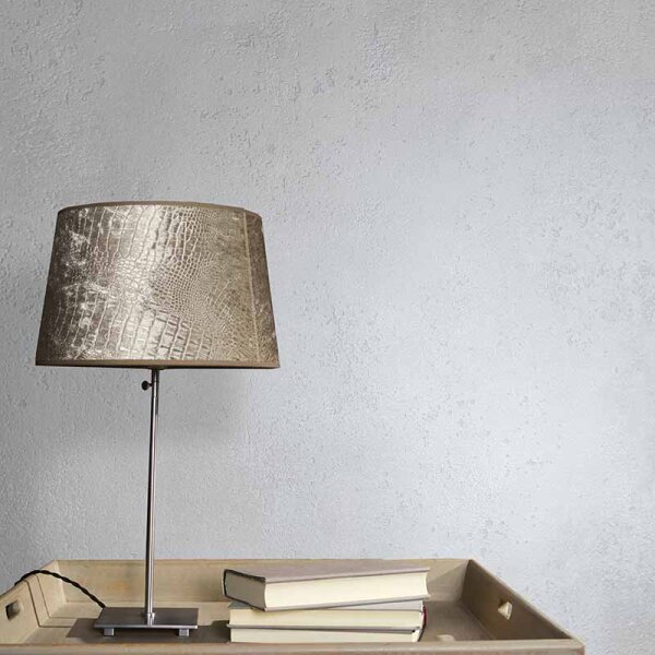 Tapete Beige, Creme, Grau, Silber, Weiß Novamur Vliestapete (82248)