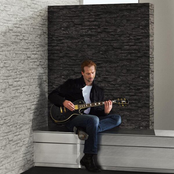 Tapete Grau, Silber AS-Creation Vliestapete (707123)