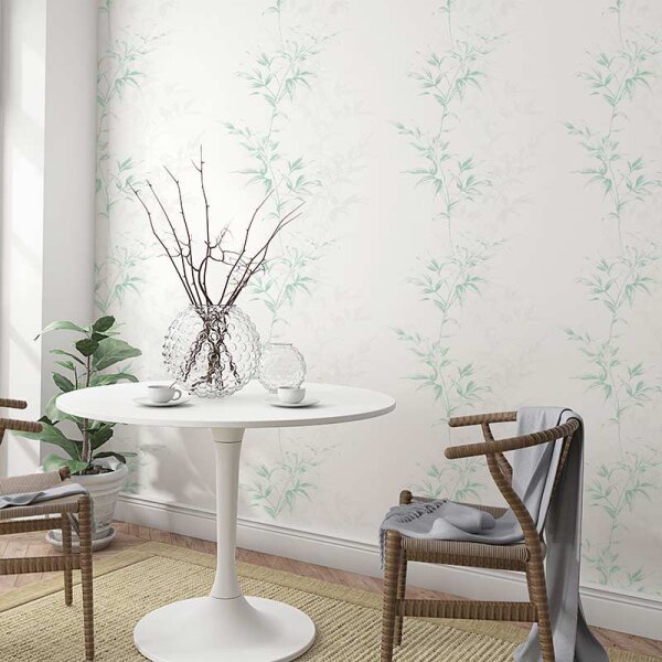 Tapete Weiß Novamur Vliestapete (82222)