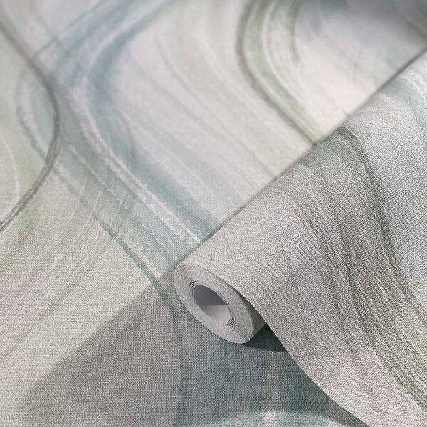 Tapete Grün, Weiß Marburg Vliestapete (32442)