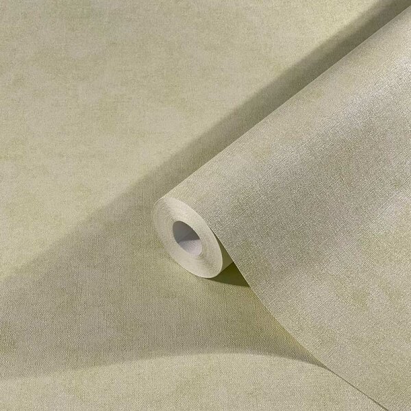 Tapete Gelb, Vanille, Grün Marburg Vliestapete (32423)