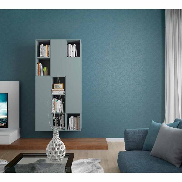 Tapete Blau, Grün Marburg Vliestapete (32413)