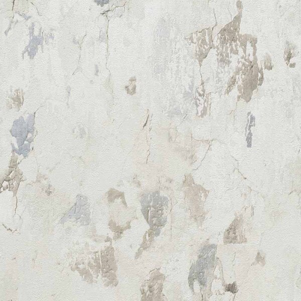 Tapete Beige, Creme, Grau, Silber livingwalls Vliestapete (379544)