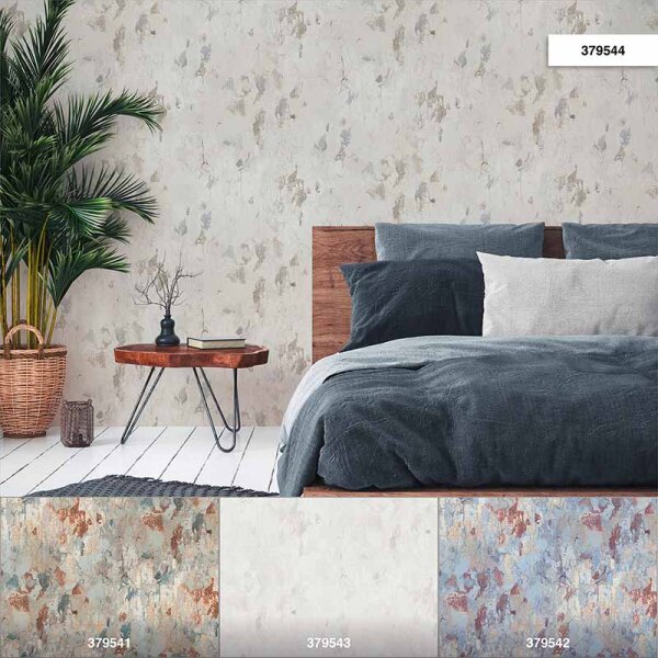 Tapete Beige, Creme, Grau, Silber livingwalls Vliestapete (379544)