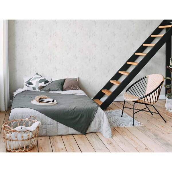 Tapete Grau, Silber livingwalls Vliestapete (379543)