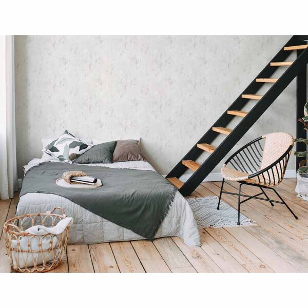 Tapete Grau, Silber livingwalls Vliestapete (379543)