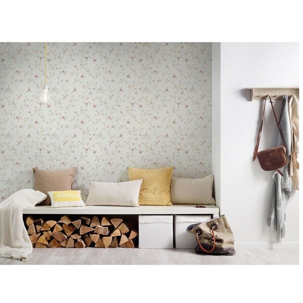 Tapete Beige, Creme, Bunt AS-Creation Vliestapete (937701)