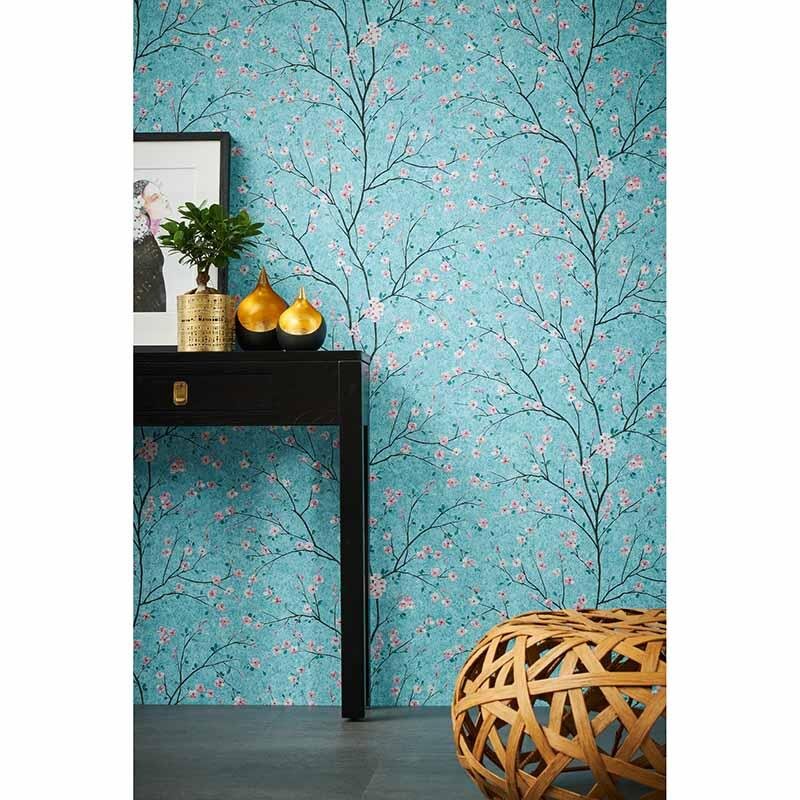 Tapete Blau livingwalls Vliestapete (379123)