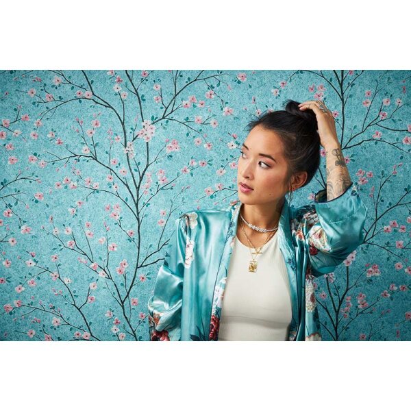 Tapete Blau livingwalls Vliestapete (379123)