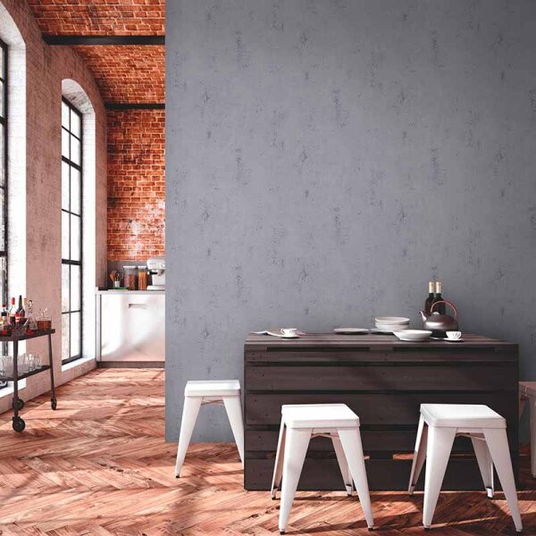 Tapete Grau, Silber livingwalls Vliestapete (379036)