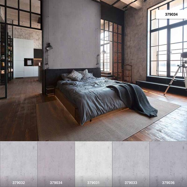 Tapete Grau, Silber livingwalls Vliestapete (379034)