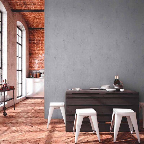 Tapete Grau, Silber livingwalls Vliestapete (379033)