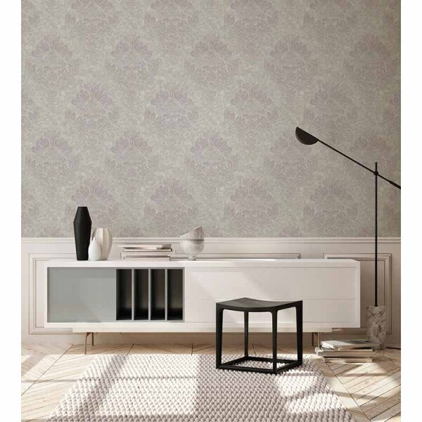 Tapete Grau, Silber livingwalls Vliestapete (379014)