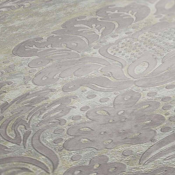 Tapete Grau, Silber livingwalls Vliestapete (379014)