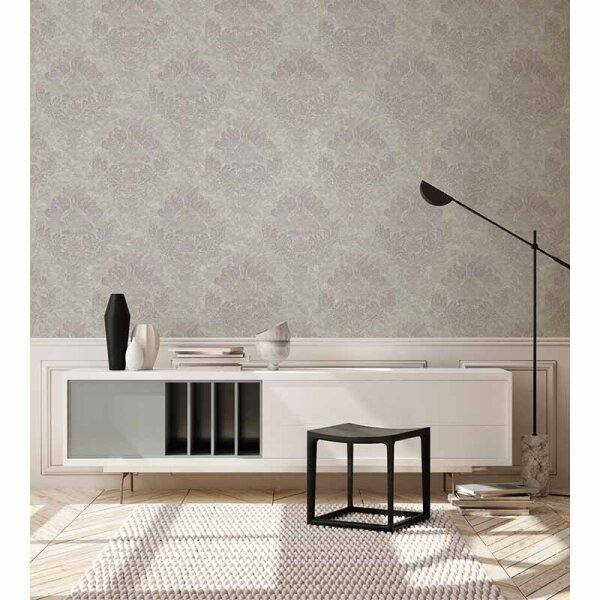 Tapete Grau, Silber livingwalls Vliestapete (379014)