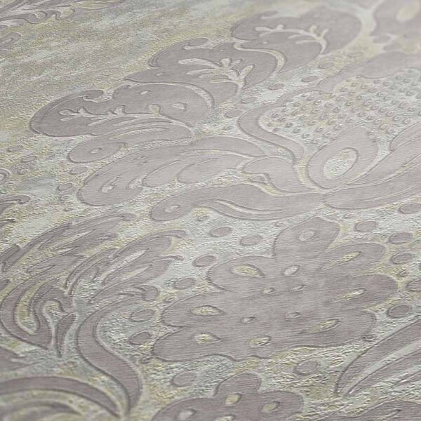 Tapete Grau, Silber livingwalls Vliestapete (379014)